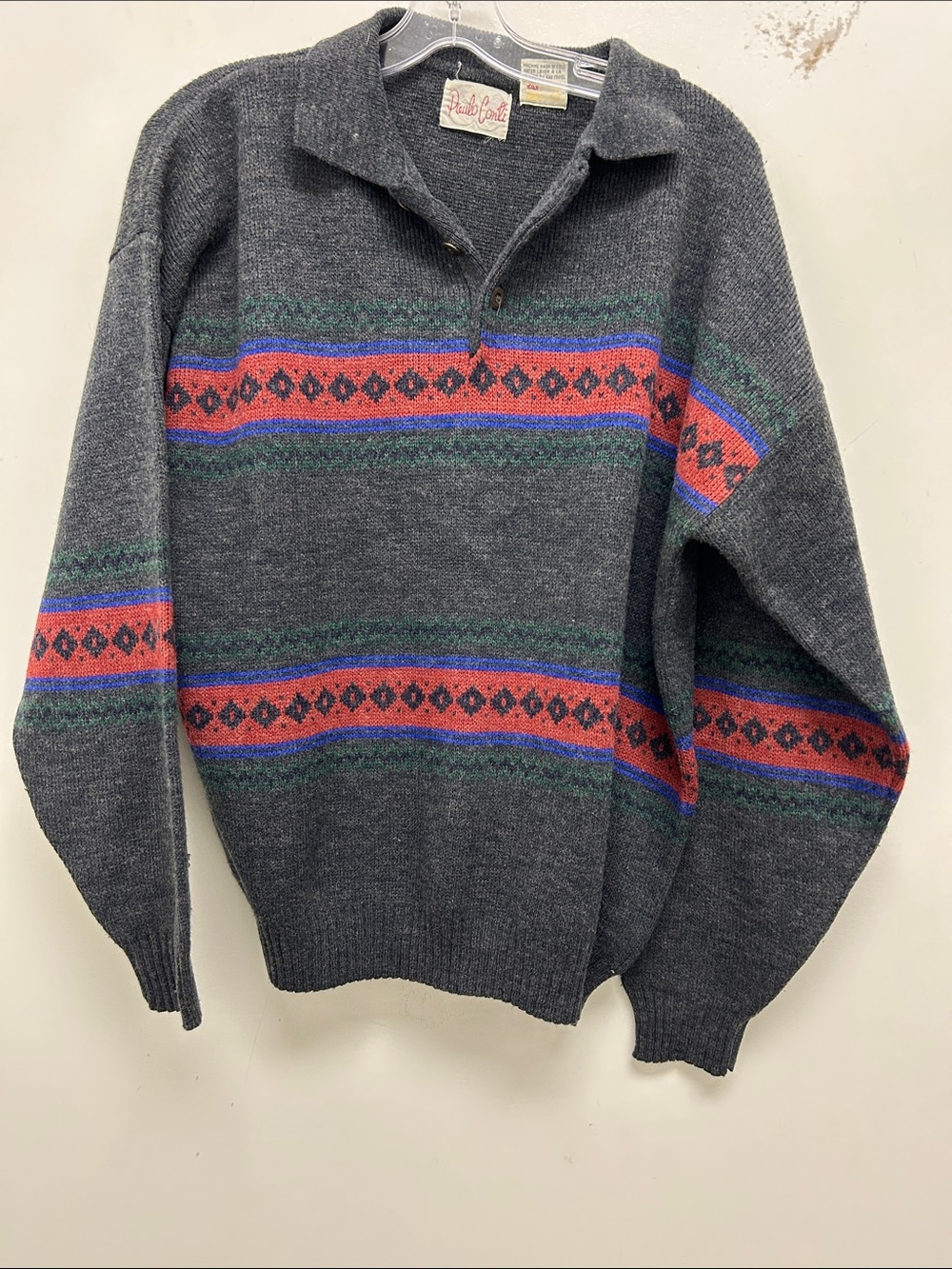 Paulo Conti Vintage Wool Sweater